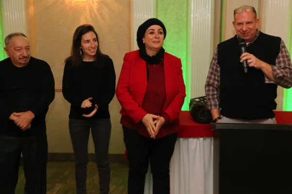 Local 3005 members at the 2019 holiday party 