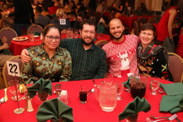 Local 3005 members at the 2019 holiday party 