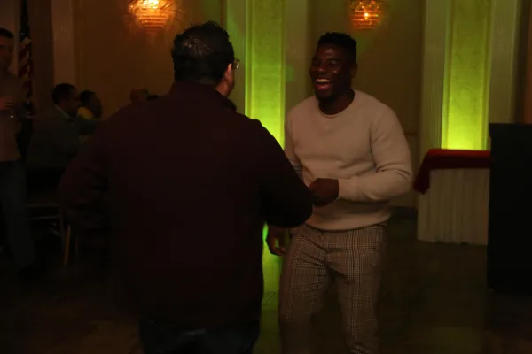 Local 3005 members at the 2019 holiday party 