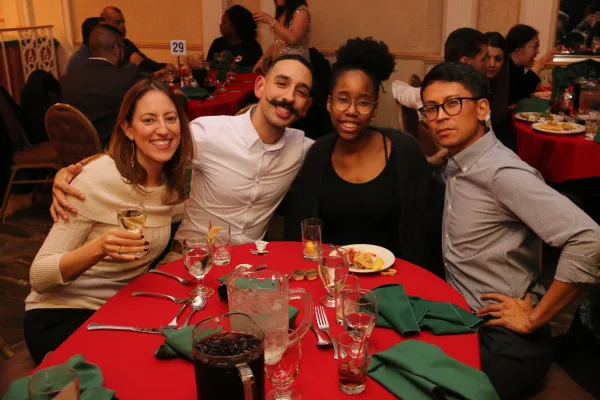 Local 3005 members at the 2019 holiday party 
