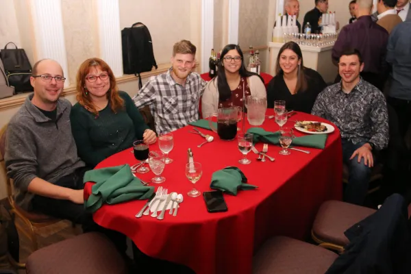 Local 3005 members at the 2019 holiday party 