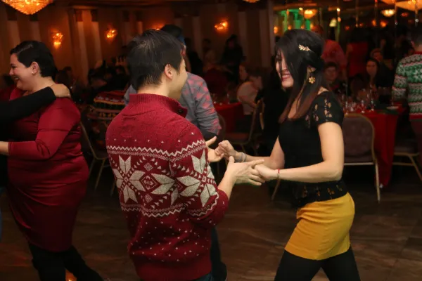 Local 3005 members at the 2019 holiday party 