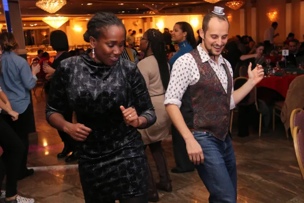 Local 3005 members at the 2019 holiday party 