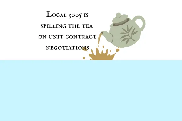teapot spilling tea