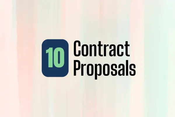 10 contract proposals