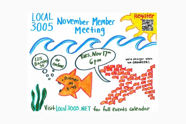 november 2026 member meeting flyer