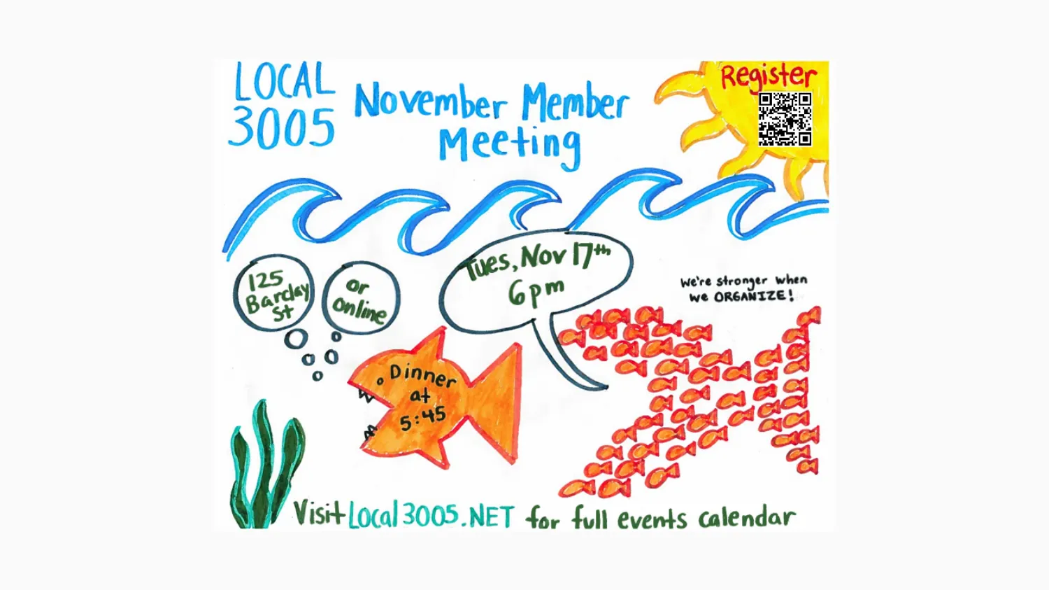 november 2026 member meeting flyer