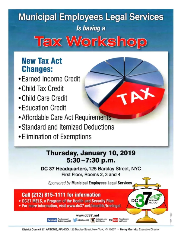 Tax Workshop